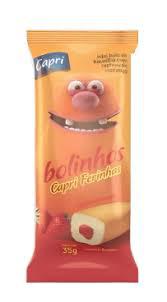 BOLINHO CAPRI MORANGO 35G