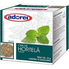 CHA DE ERVAS ADOREI HORTELA 10G