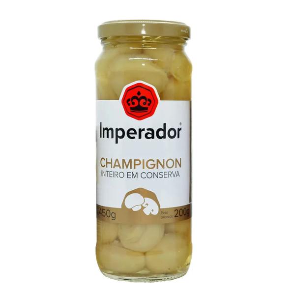COGUMELO INTEIRO IMPERADOR VIDRO C/ 200G