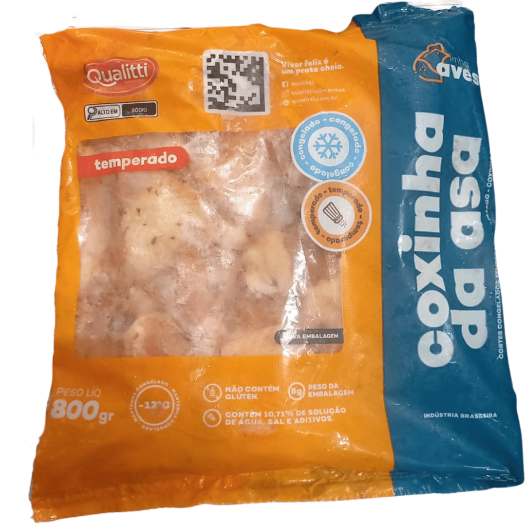 Coxinha da Asa Qualitti Temperada, 800g