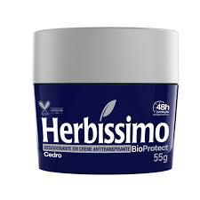 DESODORANTE CREMOSO HERBISSIMO CEDRO 55G
