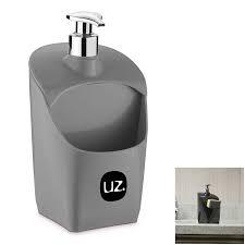 DISPENSER UZ UTILIDADES CLICK CINZA 500ML