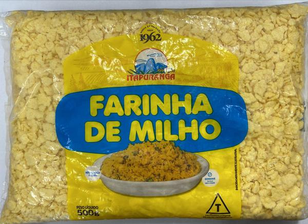 FARINHA DE MILHO PRODUTOS ITAPURANGA 500G