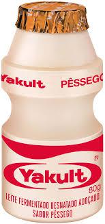 Leite Fermentado Yakult Pessego 80g
