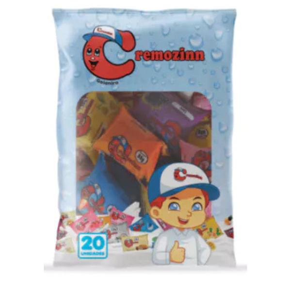 PACOTE CREMOZINN SABORES 20UN