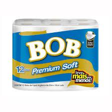 Papel Higíenico  Bob Premium Soft 12un 20m