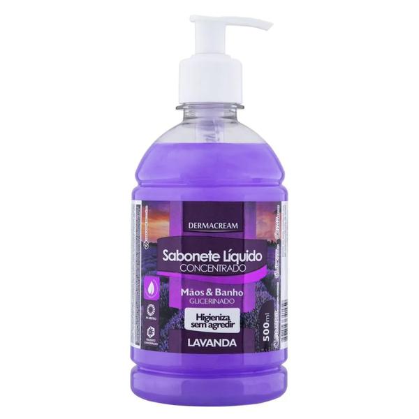 SAB LIQ DERMACREAM LAVANDA 500ML