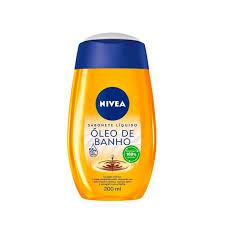 SABONETE NIVEA LIQUIDO OLEO PARA BANHO 200ML