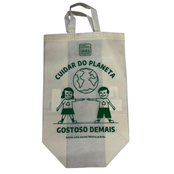 SACOLA TNT ECOLOGICA BEGE 33X42