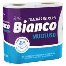 TOALHA DE PAPEL BIANCO 100F