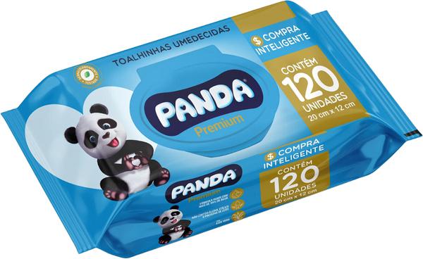 TOALHA UMEDECIDA PANDA FLIP 120UN