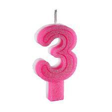 VELA CONEXAO BIG N3 ROSA