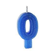 VELA CONEXAO BIG NUMERO 0 AZUL