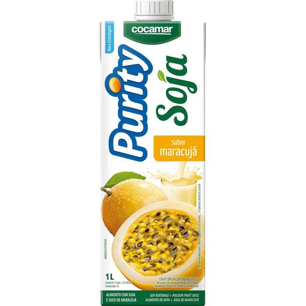 BEBIDA A BASE DE SOJA PURITY 1L MARACUJA