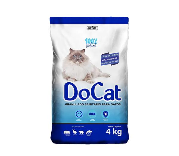 AREIA HIGIÊNICA DOCAT 4KG PARA GATOS
