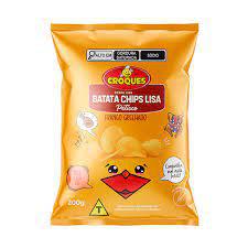 BATATA CHIPS CROQUES 200G FRANGO GRELHADO