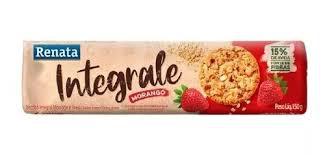BISCOITO RENATA 150G INTEGRALE MORANGO/AVEIA
