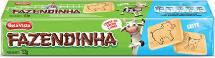 BISCOITO BELA VISTA FAZEN 123G LEITE