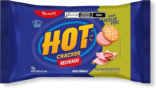 BISCOITO PARATI HOT CRACKER 100G PEITO DE PERU