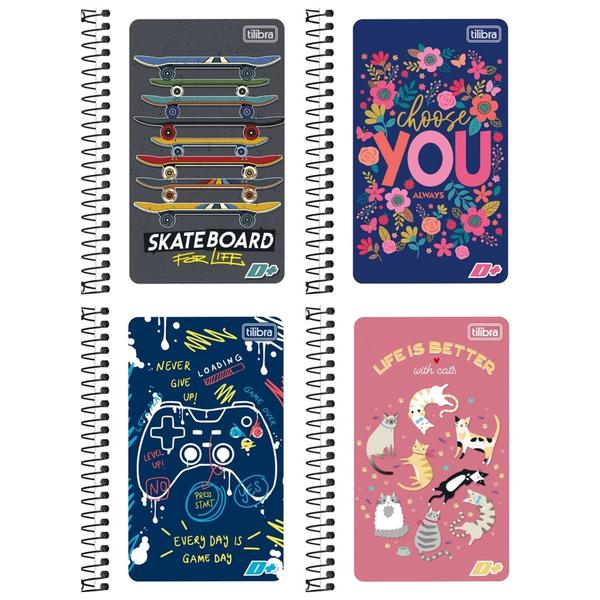 CADERNO TILIBRA 96FL 1/8 D+