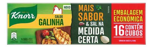 CALDO KNORR 152G GALINHA EMBALAGEM ECONÔMICA