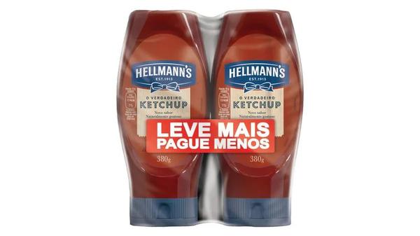 CATCHUP HELLMANNS 380G 2UN TRADICIONAL