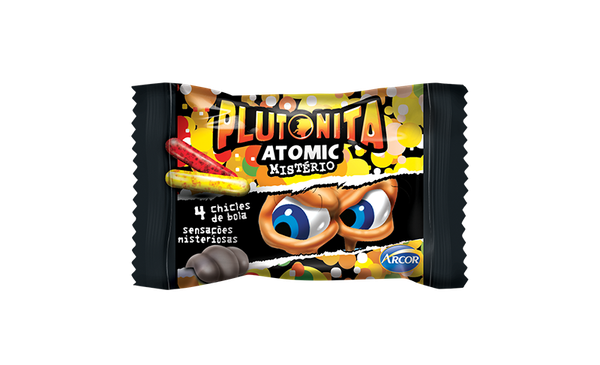 CHICLETE PLUTONITA ATOMIC 4UN