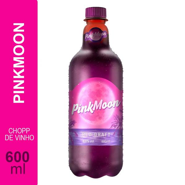 CHOPP DE VINHO PINK MOON 600ML PET RED DRAFT