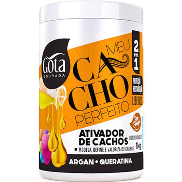 CREME DE PENTEAR GOTA 1KG MEU CACHO ARGAN/QUER