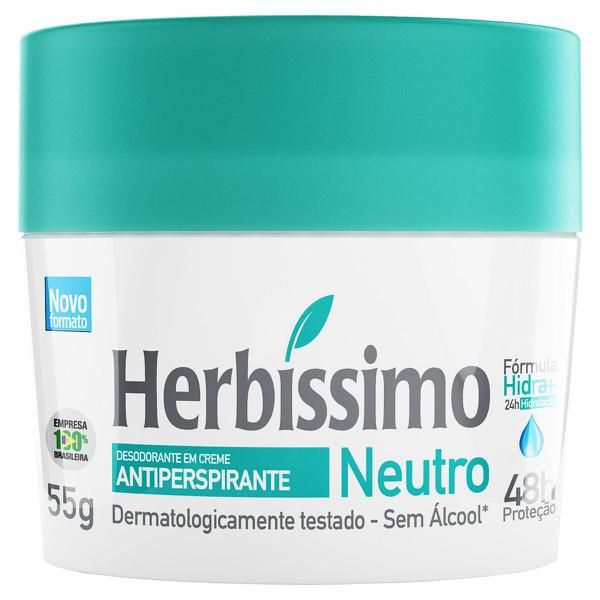 DESODORANTE HERBÍSSIMO CREME 55G NEUTRO