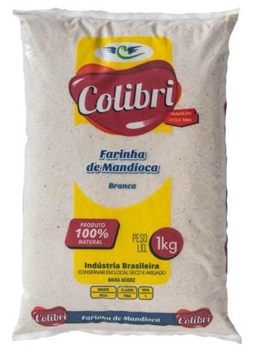 FARINHA MANDIOCA COLIBRI 1KG
