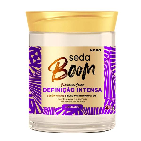 GELÉIA SEDA 500G BOOM DEFINIÇÃO INTENSA