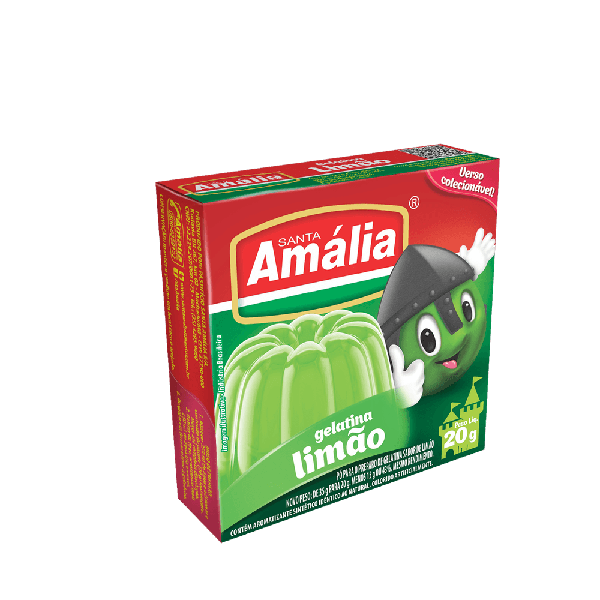 GELATINA AMÁLIA 20G LIMÃO