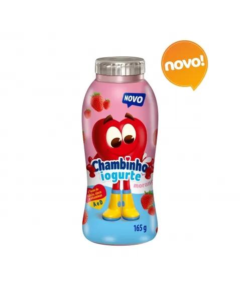 IOGURTE CHAMBINHO 165G MORANGO