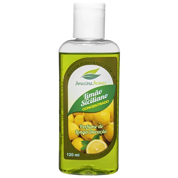 LIMPADOR AMAZONIA 120ML CONCENTRADO LIMÃO SICILIANO