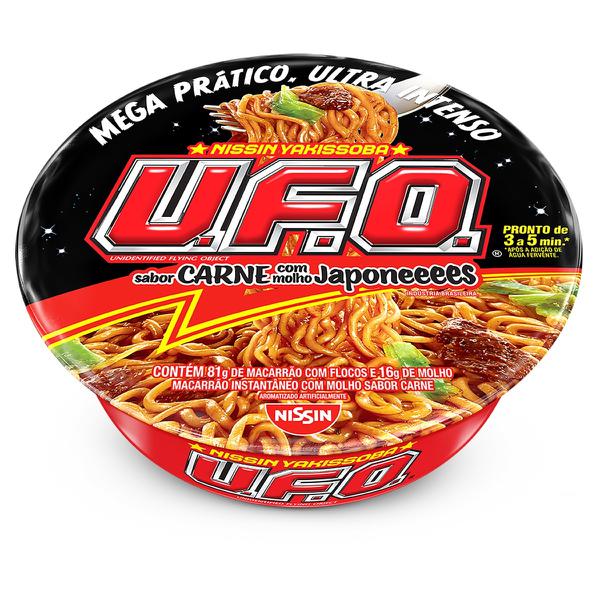 MACARRÃO INSTANTÂNEO NISSIN 85G UFO YAKISSOBA