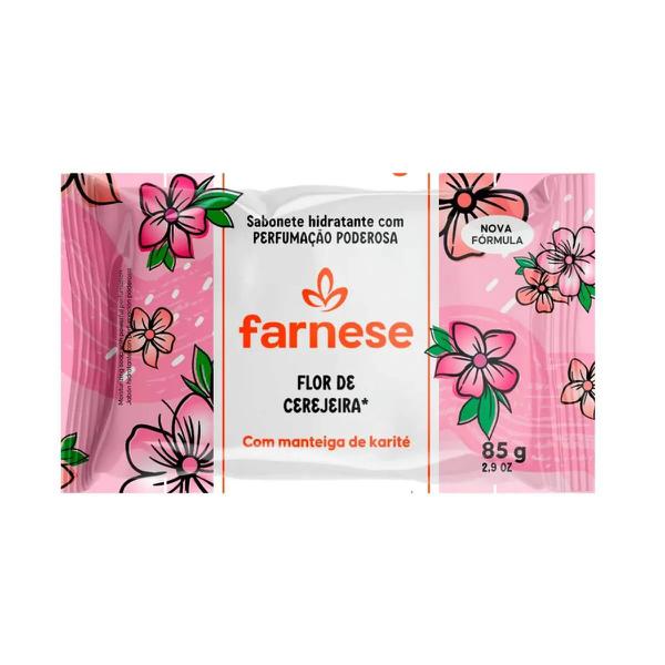 SABONETE FARNESE 85G FLOR DE CEREJEIRA