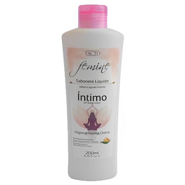SABONETE LÍQUIDO ÍNTIMO TACTO 200ML FEMINE