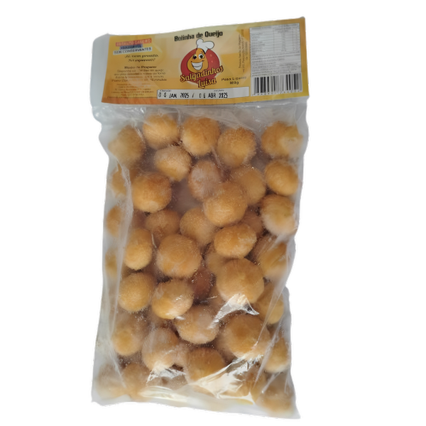 SALGADOS LUISA 500G MINI BOLINHA QUEIJO