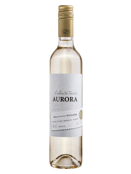 VINHO BRASILEIRO AURORA 500ML BRANCO SUAVE COLHEITA TARDIA