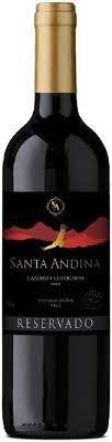 VINHO SANTA ANDINA 750ML CABERNET SAUVIGNON