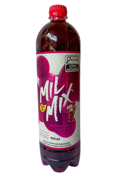 XAROPE REGGIANI MILMIX 980ML GROSELHA