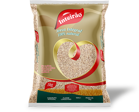 ARROZ INTEIRAO INTEGRAL 1KG