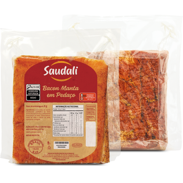BACON SAUDALI MANTA PEDACOS  kg