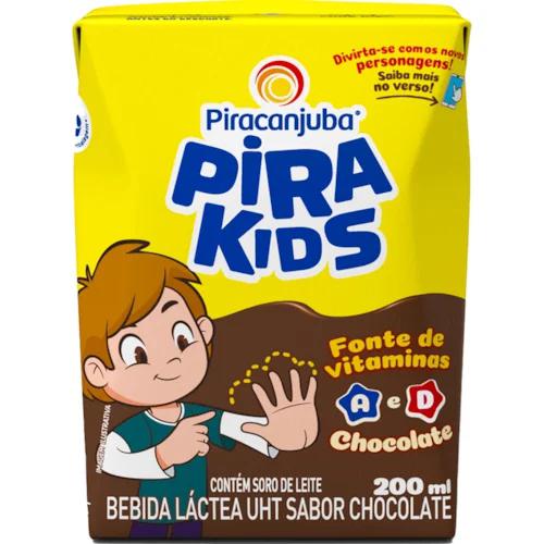 Achocolatado Líquido Pirakids 200ml