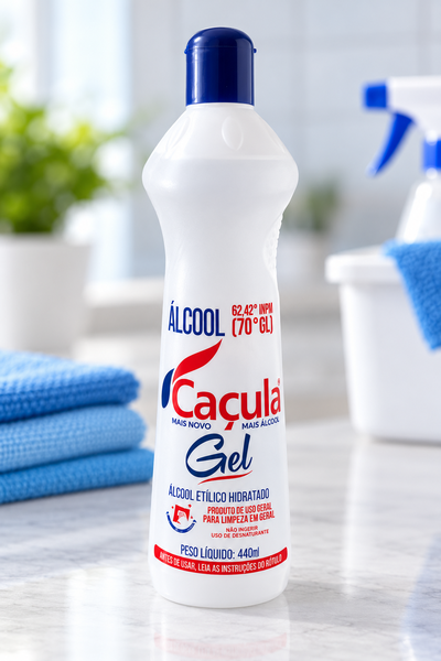 ALCOOL CACULA ETILICO HIDRATADO 62,42° 500ml