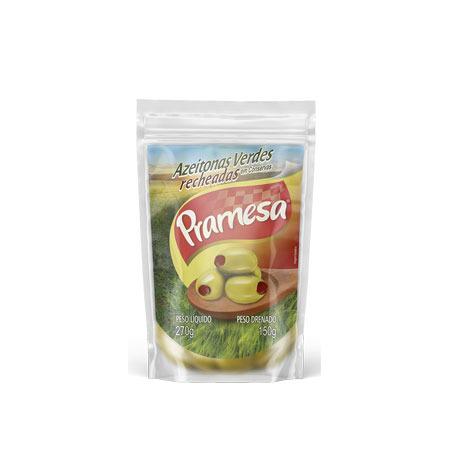 AZEITONA VERDE PRAMESA RECH. PIMENTAO SHC 150g