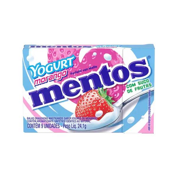 BALA MENTOS 24,1GR 24g YOGURT/MORANGO