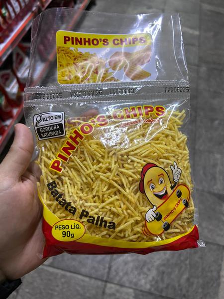 BATATA PALHA PINHOS CHIPS 90g