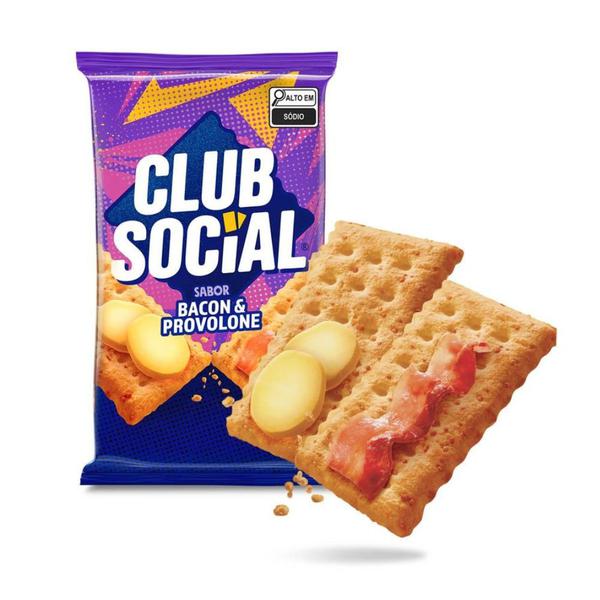 BISCOITO CLUB SOCIAL 141g BACON E PROVOLOVE <<< ANALISE >>>